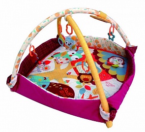 Коврик-бассейн развивающий игровой Мишутка, размер 85 х 64 х 7 см. (Merx Limited, MXR0071)